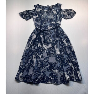 Dress Barn Women's Cold Shoulder Dress Size 4 (0434)